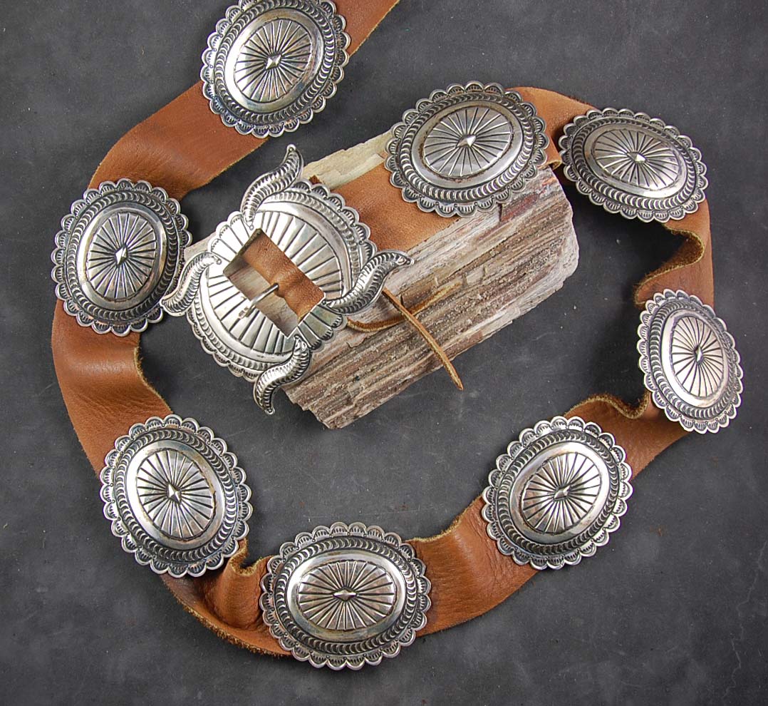 Vintage Concho Belt by Ray Tracey