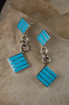 Zuni Turquoise Earrings