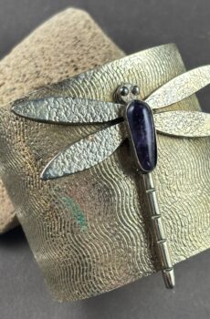 Sugilite Dragonfly Cuff