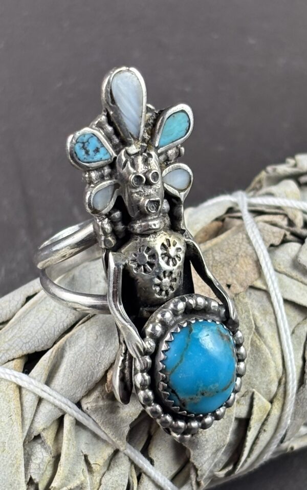 Kachina Ring by Johnny Blue Jay