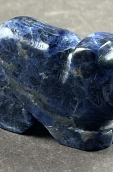 Sodalite Beaver Fetish