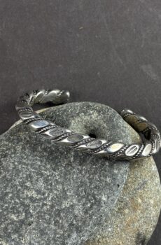 Twisted Wire Sterling Silver Bracelet