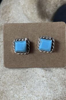 Silver & Turquoise Earrings