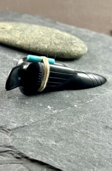 Zuni Black Jet Raven
