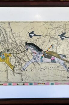Apsaalooke Elegance "A Map of Lewis and Clark's Track"