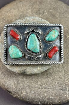 Vintage Navajo Belt Buckle