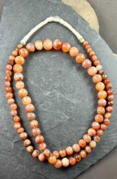 East Indian Agate Bead Necklace
