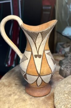 Vintage Acoma/Laguna Fine line Pitcher