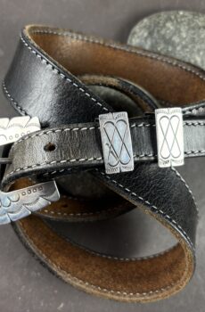 Sterling Silver Ranger Buckle Set